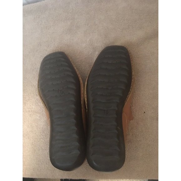 New Massimo Castello Shoes Mocacin Loafers Tan Sz 10 Maroon Msrp $148 - Picture 4 of 8